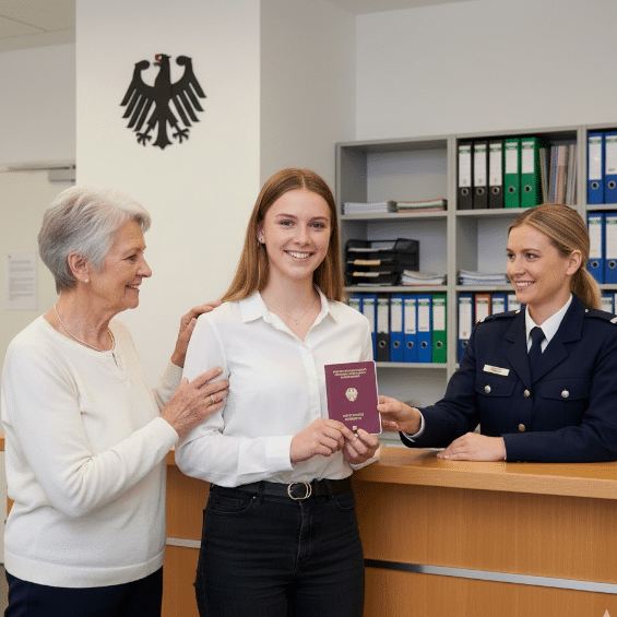 Art. 116 GG sieht die deutsche Staatsbürgerschaft durch Feststellung vor.