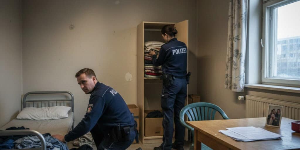 Eine Abschiebung aus der Flüchtlingsunterkunft gilt als Durchsuchung, die ohne richterlichen Beschluss rechtswidrig ist.